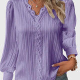 Andrea™ | Elegant Pullover Blouse