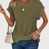 Isa™ | Elegant Blouse with Crew Neck