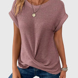 Isa™ | Elegant Blouse with Crew Neck