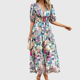 Merlin™ | Flattering Floral Midi Dress