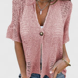 Calista | Elegant Knitted Shirt