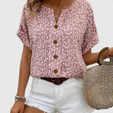 Sabine - Elegant Floral Summer Top