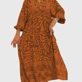 Mckinley™ | Maxi Dress With Elegant Print