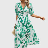 Merlin™ | Flattering Floral Midi Dress