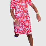 Elle™ | Flattering Avenue Walk Dress