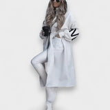 Shirley - Elegant hooded coat