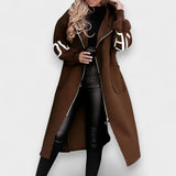 Shirley - Elegant hooded coat
