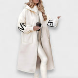 Shirley - Elegant hooded coat