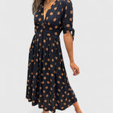 Colette | Sophisticated Polka Dot Dress