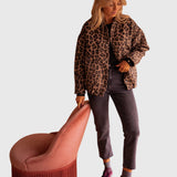 Elodie | Stylish Leopard Print Jacket