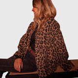 Elodie | Stylish Leopard Print Jacket