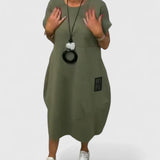 Thalyssiah | Comfortable Midi Dress