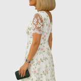 Brislyn | Elegant Midi Dress