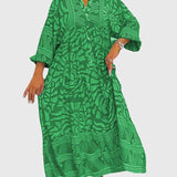 Mckinley™ | Maxi Dress With Elegant Print