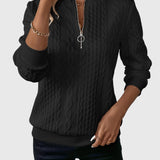 Nora™ | Sweater with Zipper