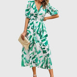 Merlin™ | Flattering Floral Midi Dress