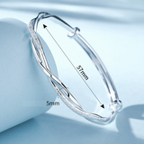 Braided Silver Bracelet