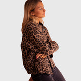 Elodie | Stylish Leopard Print Jacket