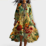 Michelle | Whimsical V-Neck Dress