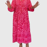 Mckinley™ | Maxi Dress With Elegant Print