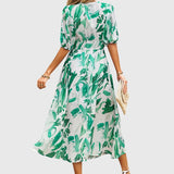 Merlin™ | Flattering Floral Midi Dress