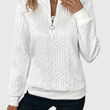 Nora™ | Sweater with Zipper