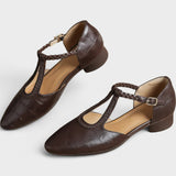 Amy - Elegant and orthopedic leather shoes