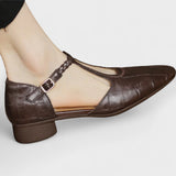 Amy - Elegant and orthopedic leather shoes