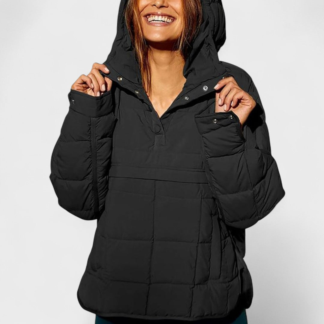 Cherry – Oversized hooded jacket