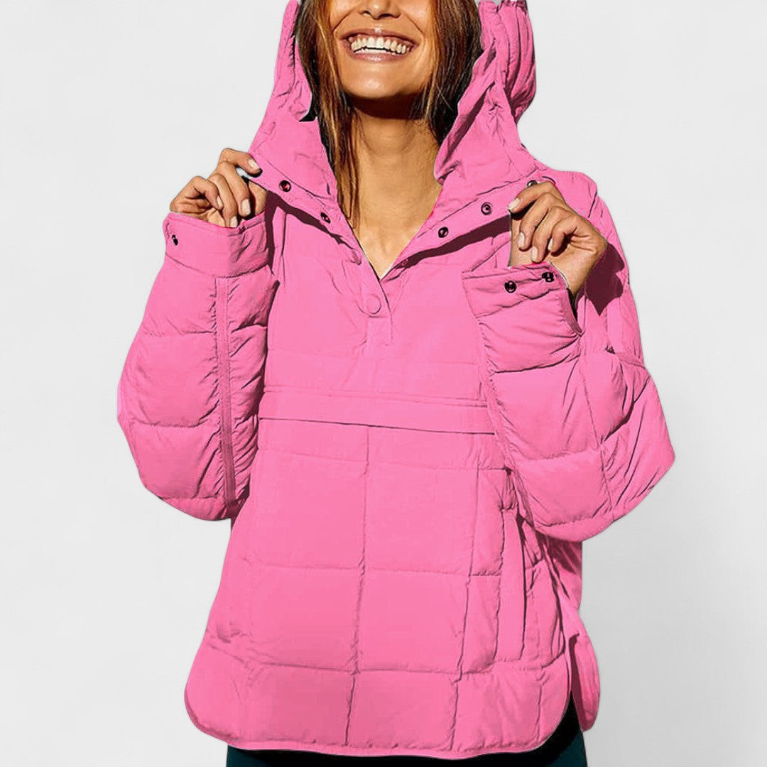 Cherry – Oversized hooded jacket