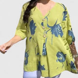 Isabel | Elegant Floral Print Blouse