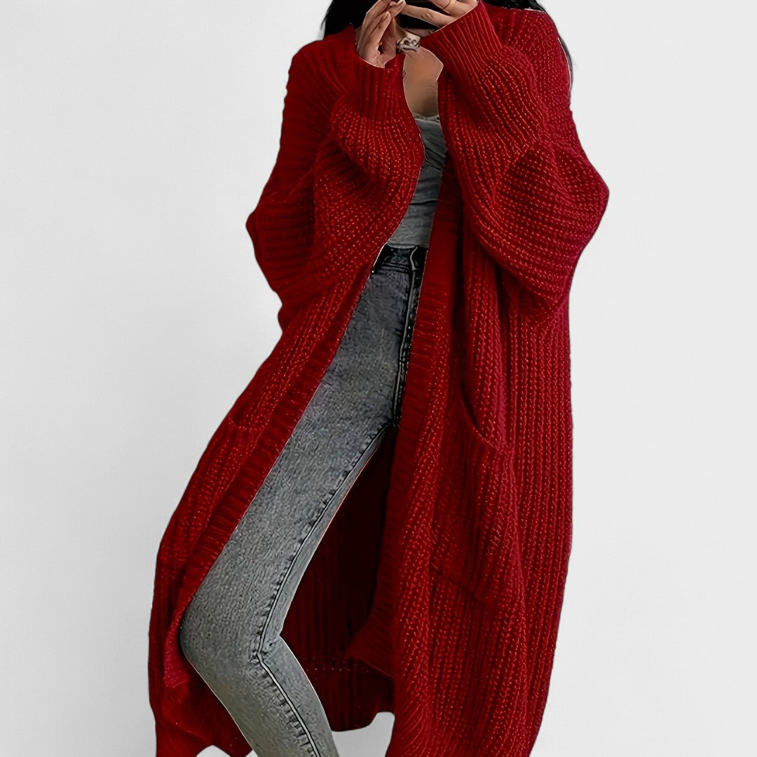 Charlotte – Long, comfortable cardigan that inspires confidence