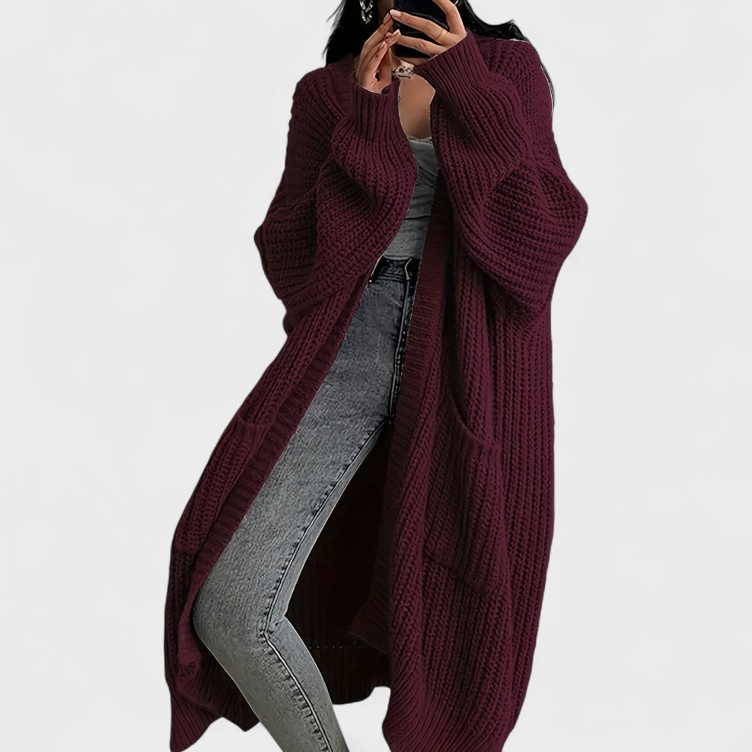 Charlotte – Long, comfortable cardigan that inspires confidence