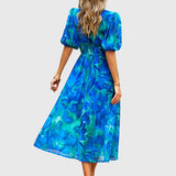 Merlin™ | Flattering Floral Midi Dress