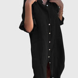 Jady™ | Ibiza-Style Casual Shirt Dress