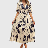 Merlin™ | Flattering Floral Midi Dress