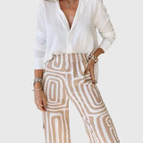 Emilia™ | Stylish Pants + Free Blouse & Belt