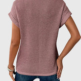 Isa™ | Elegant Blouse with Crew Neck