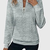 Nora™ | Sweater with Zipper