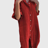 Jady™ | Ibiza-Style Casual Shirt Dress
