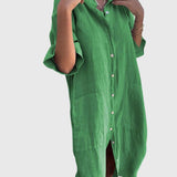 Jady™ | Ibiza-Style Casual Shirt Dress