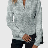 Nora™ | Sweater with Zipper