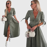 Sophia™ | Elegant Denim Dress