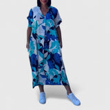 Shamcey™ - Sophisticated Floral Dress