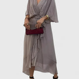 Nada | Elegant V Neck Dress