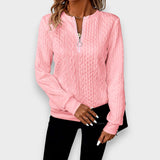 Amanda - Elegant women's jacket with zipper