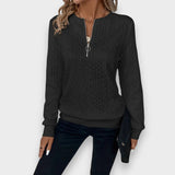 Amanda - Elegant women's jacket with zipper