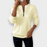 Amanda - Elegant women's jacket with zipper